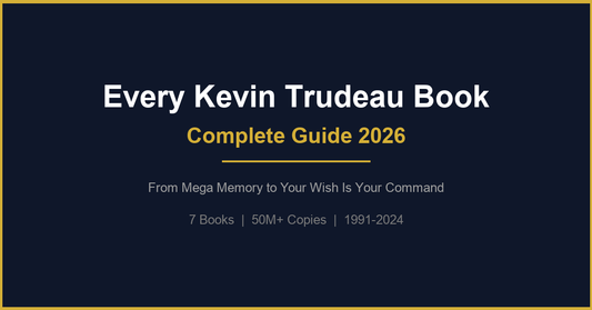 Every Kevin Trudeau book - the complete guide and recommended reading order for all seven books from 1991 to 2024